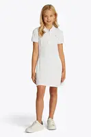 Dívčí šaty Tommy Hilfiger bílá barva, midi, KG0KG08342
