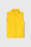 Dětská vesta Guess žlutá barva