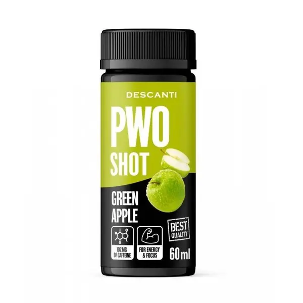 DESCANTI PWO Shot zelené jablko 60 ml