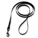 PafDog Voděodolné gumové vodítko s poutkem na ruku, černé PAF-258