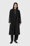 Kabát s prímesou vlny AllSaints SELLMA
