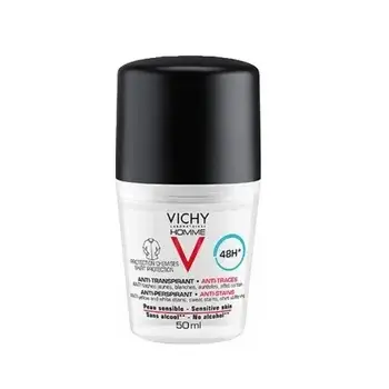 Vichy Homme Antiperspirant pro muže proti skvrnám 50 ml