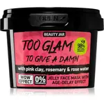 Beauty Jar Too Glam To Give A Damn gélová maska proti prvým známkam starnutia pleti 120 g
