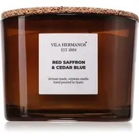 Vila Hermanos Apothecary Red Saffron & Cedar Blue vonná sviečka 350 g
