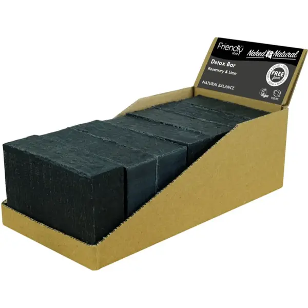 Friendly Soap Detox Bar Rosemary & Lime přírodní mýdlo 7x95 g