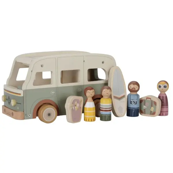 Little Dutch Karavan drevený Vintage