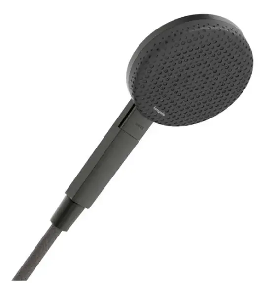 Hansgrohe Raindance Alive Select S - Sprchová hlavica, 3 prúdy, EcoSmart+, kefovaný čierny chróm 24512340