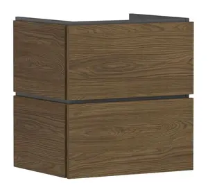 Hansgrohe Xilesa E - Umývadlová skrinka, 62x58x47 cm, 2 zásuvky, kašmírový dub 54254550