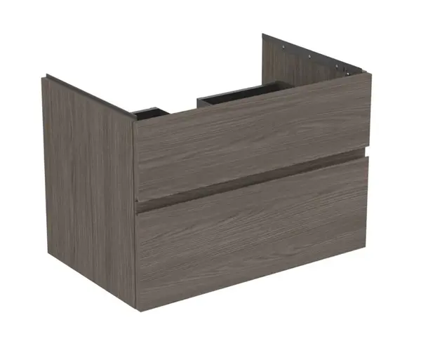 Ideal Standard Finesse - Umývadlová skrinka, 80x51x55 cm, 2 zásuvky, Dark Elm E3396UR