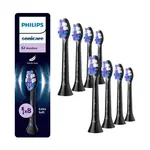 Philips Sonicare Sensitive Standard HX6058/88 náhradní hlavice 8 ks černé