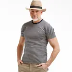 Pánské tričko bushman benin bílá/tmavě modrá s