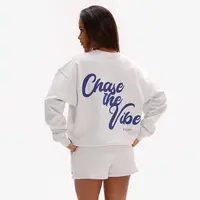 Dámská oversized mikina exalted off-duty světle šedá l