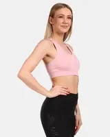 Dámská bezešvá sportovní podprsenka kilpi winie-w světle růžová 34-36