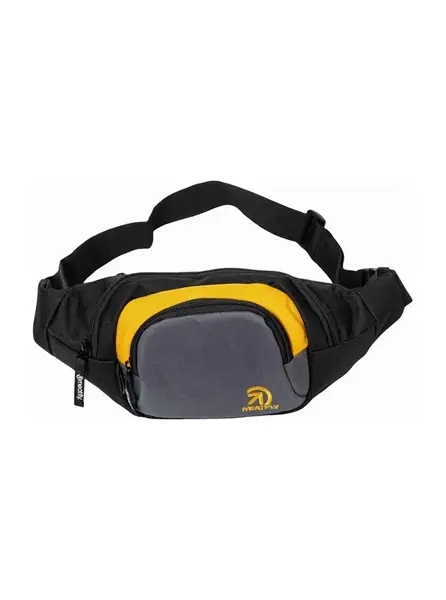 Meatfly ledvinka Wally Dark Grey / Gold | Šedá | Objem 4,6 L