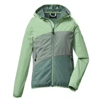 Dívčí dvouvrstvá bunda killtec 207 tyrkysová 128