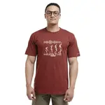 Pánské tričko bushman colours vínová m