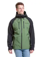 Meatfly pánská softshell bunda Rasmussen Forest Green/Black | Černá | Velikost M