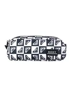 Roxy školní pouzdro Da Rock Printed Anthracite Tonal Logo | Černá | Velikost One Size