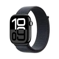 Apple Watch Series 10 GPS 42mm Jet Black Aluminium / Ink Sport Loop