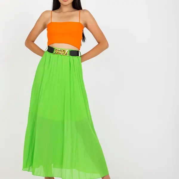 Skirt-DHJ-SD-10620A.42-Light Green