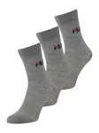 FILA Ponožky  sivá / čierna