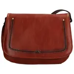 Kožená dámska crosbody kabelka Katana Zorra - hnedá