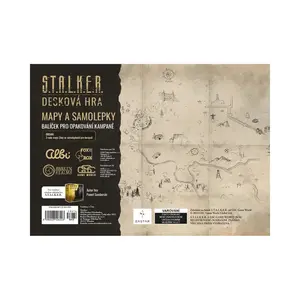 Stalker - sada náhradných samolepiek a máp ALBI