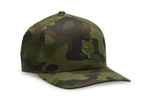Fox kšiltovka Head Flexfit Green Camo | Zelená | Velikost L/XL