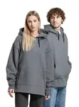 Meatfly unisex mikina Omani Pewter | Šedá | Velikost XL