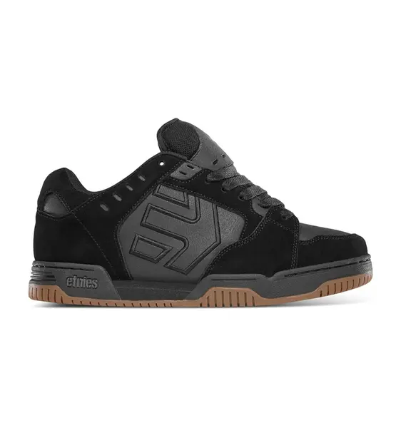 Etnies pánské boty Faze Black/Black/Gum | Černá | Velikost 9,5 US