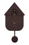 Kukačkové hodiny Karlsson Modern Cuckoo 21,5 x 41 x 8,5 cm hnědá barva