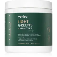 Venira Light Greens + prebiotika prášek na přípravu nápoje pro detoxikaci příchuť Mango 168 g