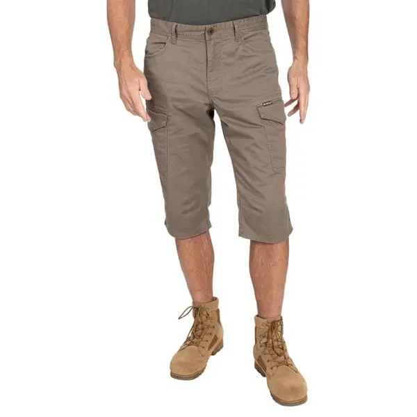 Bushman Pánské 3/4 kraťasy Oli, khaki 40