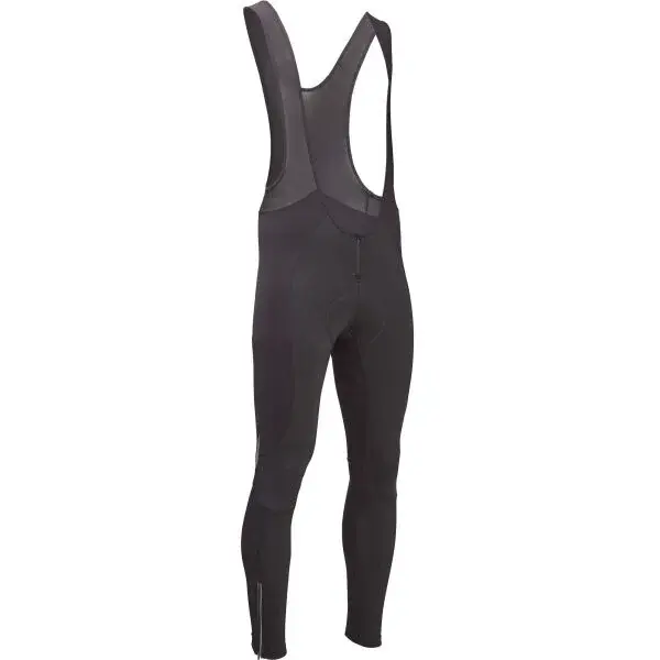 SILVINI MALETTO PAD Pánske cyklistické nohavice na traky s cyklovložkou, čierna, veľkosť