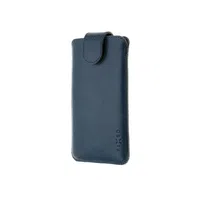Kožené pouzdro FIXED Posh, velikost 5XL+, modrá
