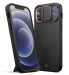 Suritch MagSafe Kickstand Camprotector obal iPhone 12 / 12 Pro, černý