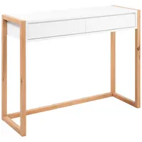 MID.YOU KONZOLOVÝ STOLEK, bílá, dub artisan, 100/35/75 cm