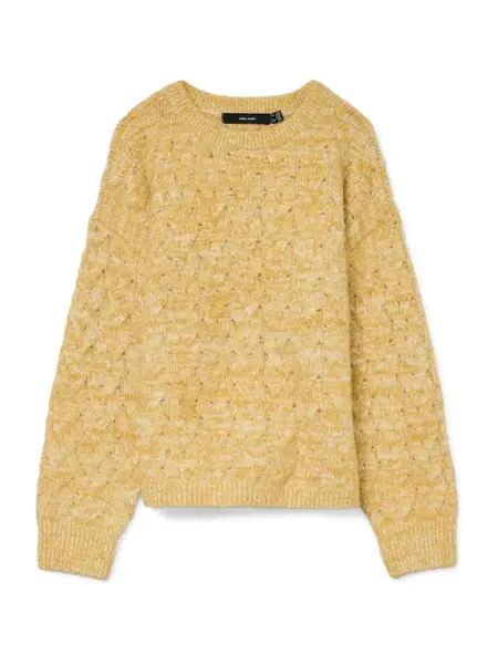 VERO MODA Sveter 'IDA'  karí