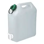 EDA JERRYCAN 5L + TAP Kanystr s kohoutkem, bílá, velikost