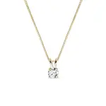 Diamantový přívěsek ve zlatě KLENOTA
