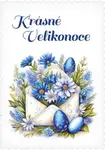 Pohlednice velikonoce 129 C výsek