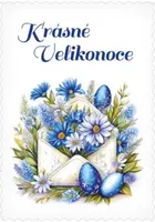 Pohlednice velikonoce 129 C výsek