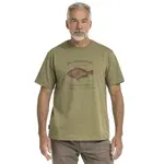 Bushman Pánske tričko Coben, khaki XXXXL