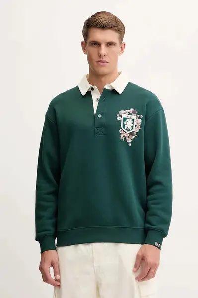 Bavlněná mikina EA7 Emporio Armani