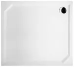 Gelco Vaničky - Sprchová vanička SARA z litého mramoru, 100x90 cm, bílá HS10090