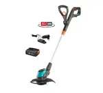 Gardena - 18V AKU vyžínač EasyCut 23/18V P4A, záběr 23 cm, 2x aku Li-Ion 2,0 Ah, nabíječka 14700-20