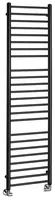 Sapho Dina - Vykurovacie teleso 156x4 cm, matná čierna IR374B