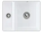 Villeroy & Boch Subway 60 - Keramický dřez 55x44 cm, CeramicPlus, Stone White 675801RW