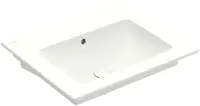 Villeroy & Boch Venticello - Umývadlo 60x50 cm, s prepadom, bez otvoru na batériu, alpská biela 41246201