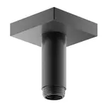 Keuco Sprchové příslušenství - Sprchové rameno stropní, délka 10 cm, kartáčovaný černý chrom 53089130102